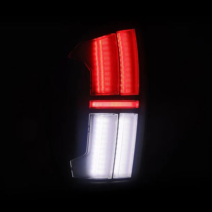 AlphaRex (NOVA-Series) 2016-2023 Toyota Tacoma Prismatic LED Tail Lights - Alpha-Black