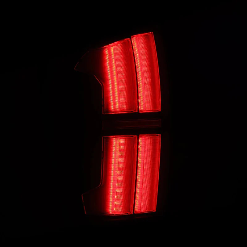 AlphaRex (NOVA-Series) 2016-2023 Toyota Tacoma Prismatic LED Tail Lights - Alpha-Black