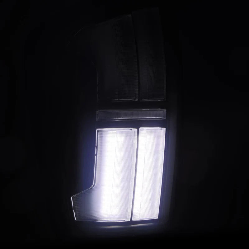 AlphaRex (NOVA-Series) 2016-2023 Toyota Tacoma Prismatic LED Tail Lights - Alpha-Black