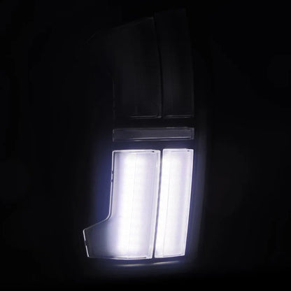 AlphaRex (NOVA-Series) 2016-2023 Toyota Tacoma Prismatic LED Tail Lights - Alpha-Black