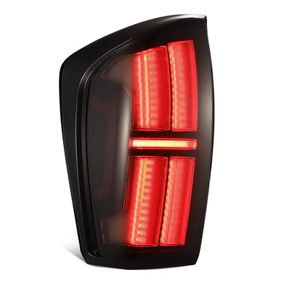 AlphaRex (NOVA-Series) 2016-2023 Toyota Tacoma Prismatic LED Tail Lights - Alpha-Black