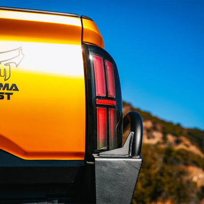 AlphaRex (NOVA-Series) 2016-2023 Toyota Tacoma Prismatic LED Tail Lights - Alpha-Black