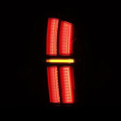 AlphaRex (NOVA-Series) 2016-2023 Toyota Tacoma Prismatic LED Tail Lights - Black