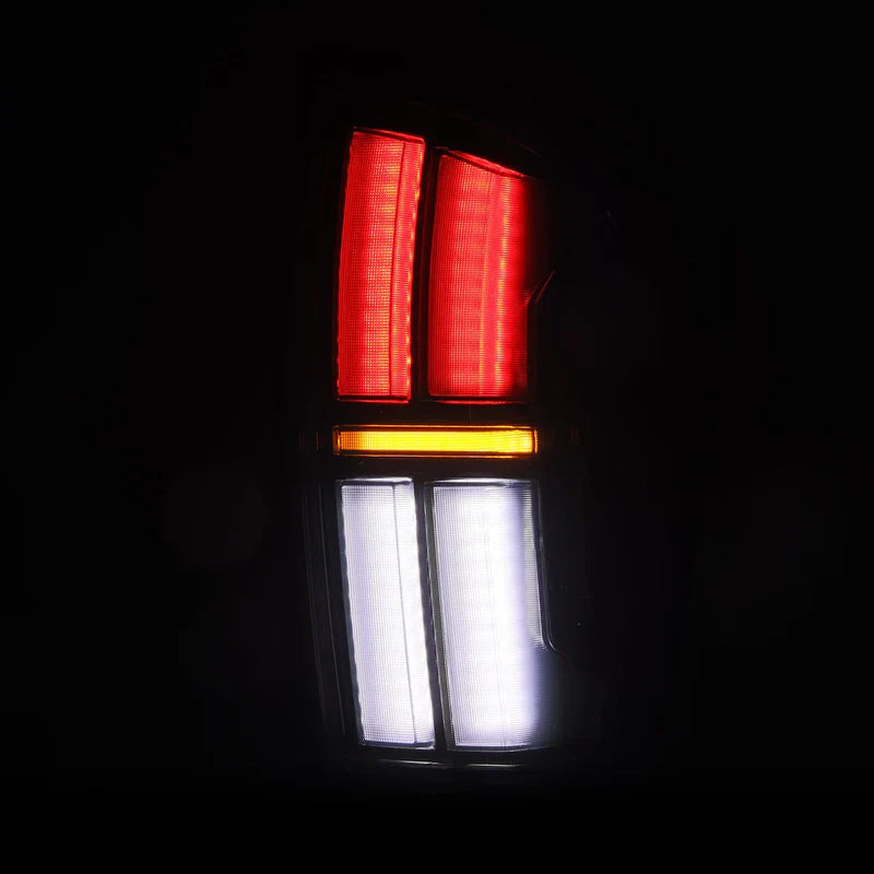 AlphaRex (NOVA-Series) 2016-2023 Toyota Tacoma Prismatic LED Tail Lights - Black