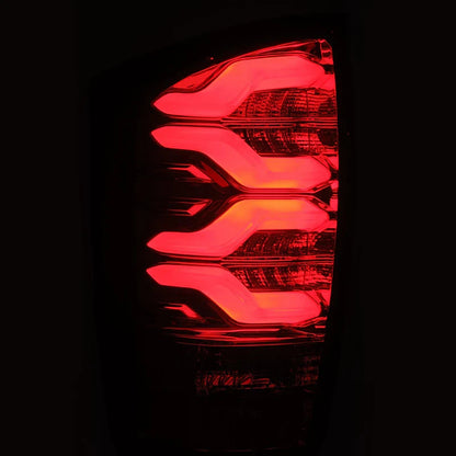 AlphaRex (PRO-Series) 2016-2023 Toyota Tacoma LED Tail Lights - Jet Black