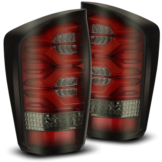 AlphaRex (PRO-Series) 2016-2023 Toyota Tacoma LED Tail Lights - Red Smoke