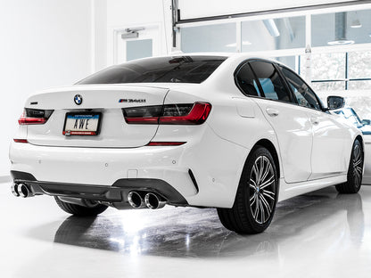 AWE Track Edition Exhaust for G2X M340i / M440i - Chrome Silver Tips