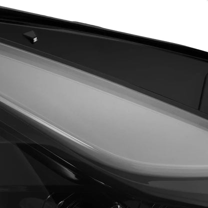 AlphaRex (NOVA-Series) 2017-2023 Tesla Model-3/2020-2024 Model-Y LED Projector Headlights - Alpha-Black (4 Projectors Version)