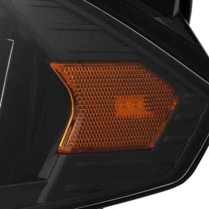 AlphaRex (NOVA-Series) 2018-2022 Ford Mustang MK II LED Projector Headlights - Black