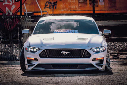 AlphaRex (NOVA-Series) 2018-2022 Ford Mustang MK II LED Projector Headlights - Black