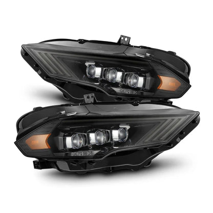 AlphaRex (NOVA-Series) 2018-2022 Ford Mustang LED Projector Headlights - Alpha-Black