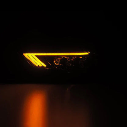 AlphaRex (NOVA-Series) 2018-2022 Ford Mustang LED Projector Headlights - Alpha-Black