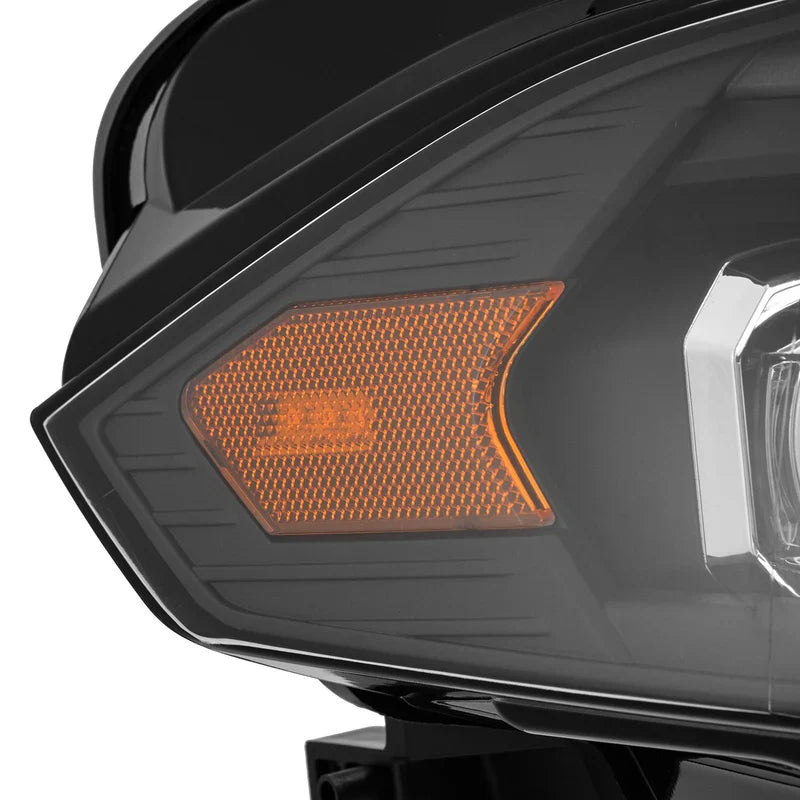 AlphaRex (NOVA-Series) 2018-2022 Ford Mustang LED Projector Headlights - Black