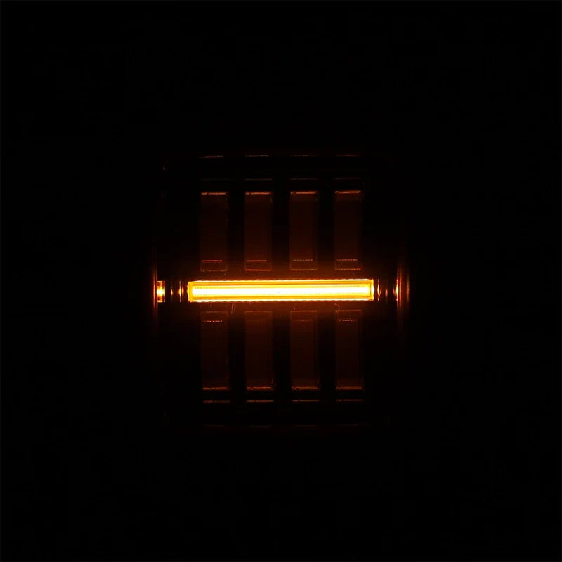AlphaRex (NOVA-Series) 2018-2025 Jeep Wrangler JL Prismatic LED Tail Lights - Clear