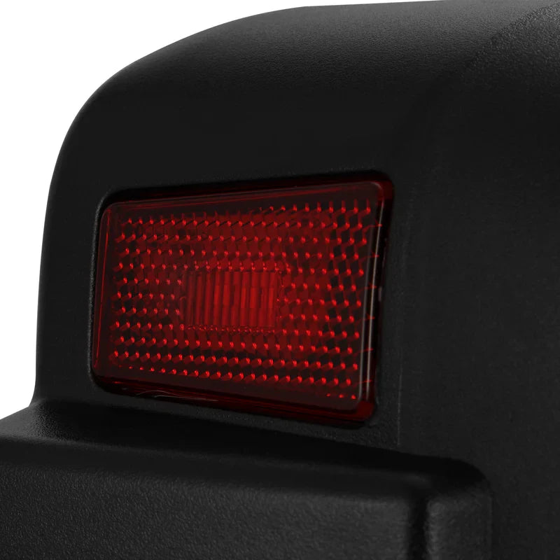 AlphaRex (NOVA-Series) 2018-2025 Jeep Wrangler JL Prismatic LED Tail Lights - Alpha-Black