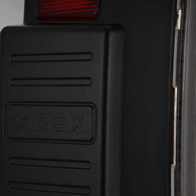 AlphaRex (NOVA-Series) 2018-2025 Jeep Wrangler JL Prismatic LED Tail Lights - Clear