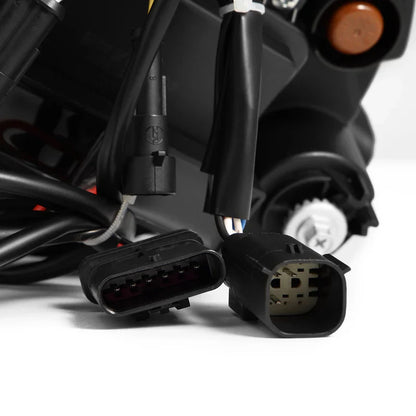 AlphaRex (NOVA-Series) 2018-2025 Jeep Wrangler JL/2019-2025 Gladiator JT LED Projector Headlights - Black