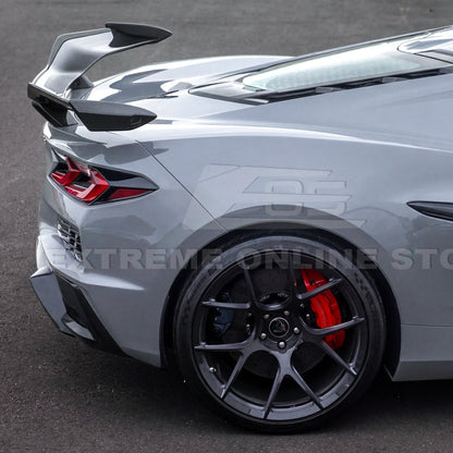Corvette C8 Z06 W/ Z07 Package Factory Dry Carbon Fiber Rear High Wing Spoiler