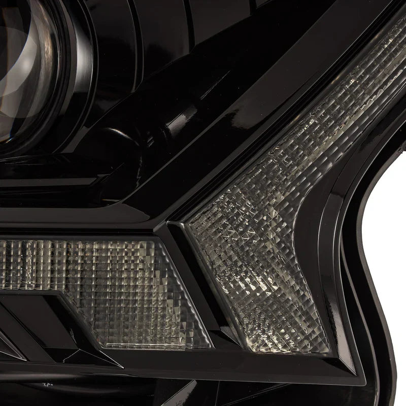 AlphaRex (LUXX-Series) 2019-2023 Ford Ranger (US Model Only) LED Projector Headlights - Alpha-Black