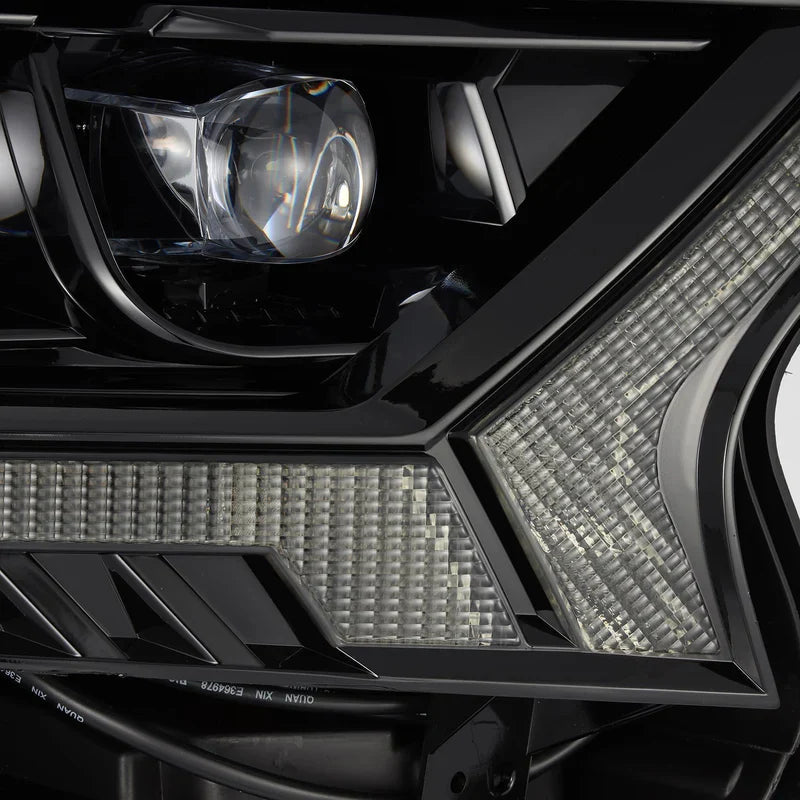 AlphaRex (NOVA-Series) 2019-2023 Ford Ranger (US Model Only) LED Projector Headlights - Alpha-Black