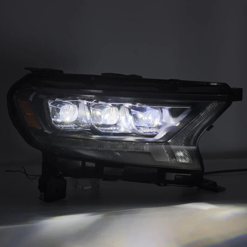 AlphaRex (NOVA-Series) 2019-2023 Ford Ranger (US Model Only) LED Projector Headlights - Black
