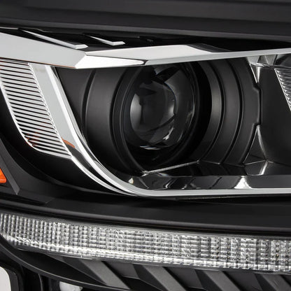 AlphaRex (PRO-Series) 2019-2023 Ford Ranger (US Model Only) Halogen Projector Headlights - Black