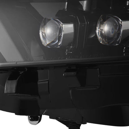AlphaRex (NOVA-Series) 2019-2025 Toyota RAV4 (High Trim) LED Projector Headlights - Alpha-Black