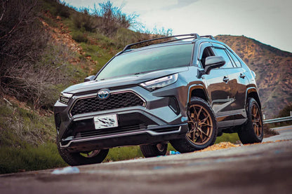AlphaRex (NOVA-Series) 2019-2025 Toyota RAV4 (High Trim) LED Projector Headlights - Alpha-Black