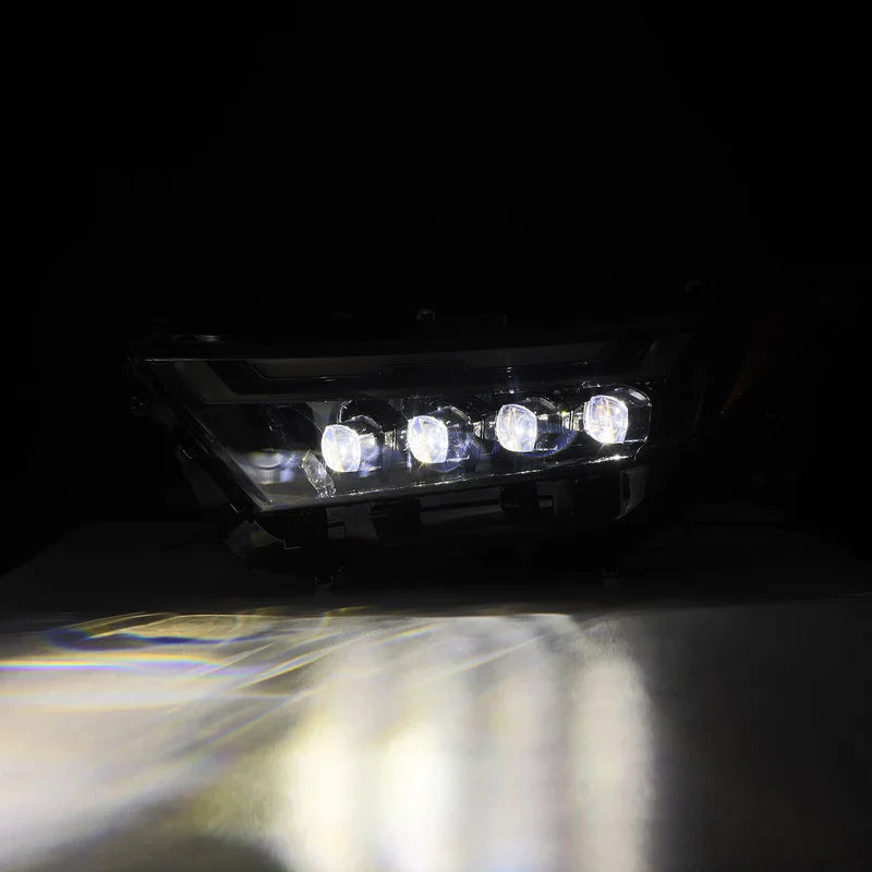 AlphaRex (NOVA-Series) 2019-2025 Toyota RAV4 (High Trim) LED Projector Headlights - Black