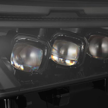 AlphaRex (NOVA-Series) 2019-2025 Toyota RAV4 (Low Trim) LED Projector Headlights - Alpha-Black