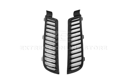 Corvette C7 DRY CARBON FIBER Replacement Rear Diffuser Vent