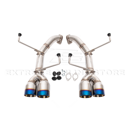 2011-14 Subaru Impreza WRX / STi Muffler Delete Axle Back Quad Exhaust