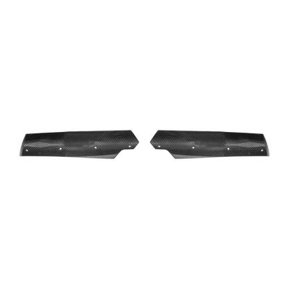 Corvette C7 DRY CARBON FIBER Rear Spoiler Side Winglets