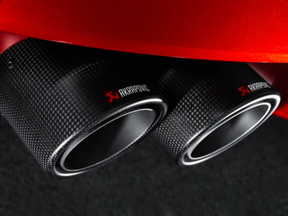Akrapovic F06 M6 Evolution Exhaust System w/ Carbon Tail Pipe Set (Titanium)