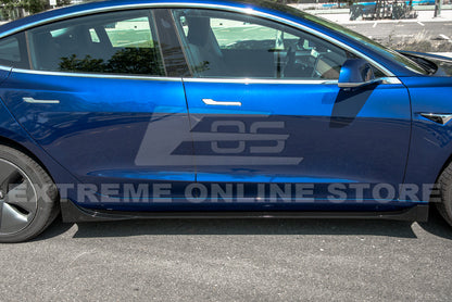 2017-23 Tesla Model 3 Performance Front Splitter & Side Skirts