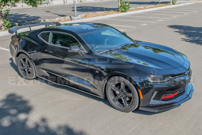 2019-Up Camaro RS & SS ZL1 Style Front Lip Splitter & Side Skirts