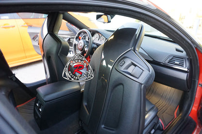 Add-On Seat Back Support Cover (Carbon Fiber) For 2015-2020 BMW M3 F80 / M4 F82 F83