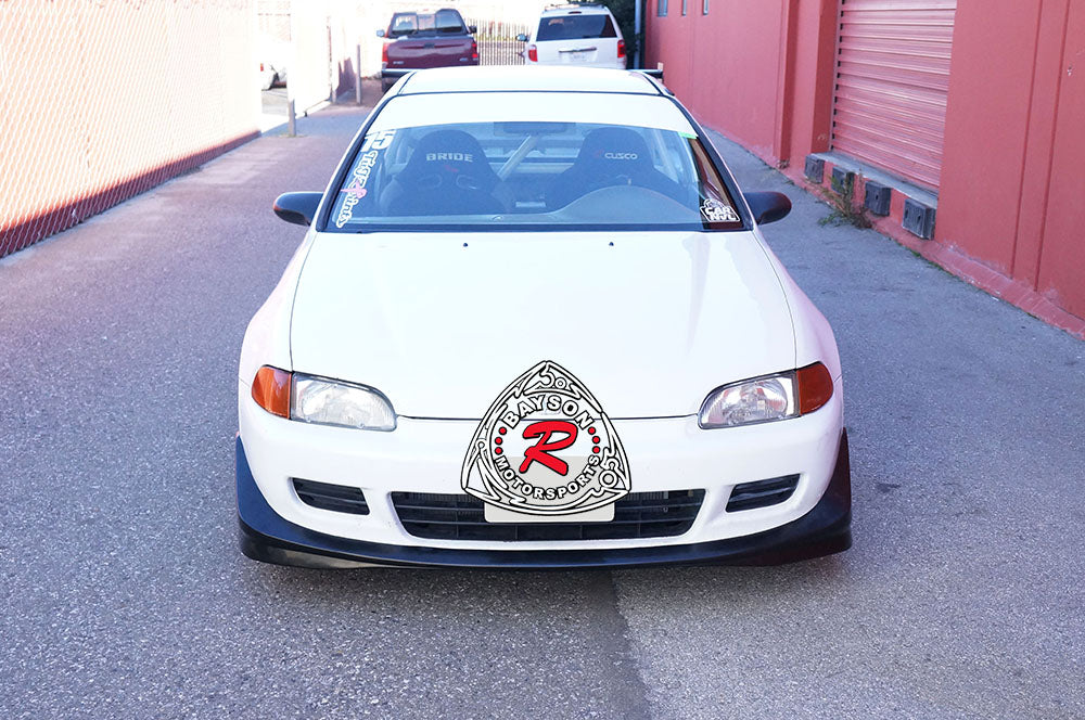 C2 Style Front Lip For 1992-1995 Honda Civic (2Dr Coupoe/3Dr Hatchback)