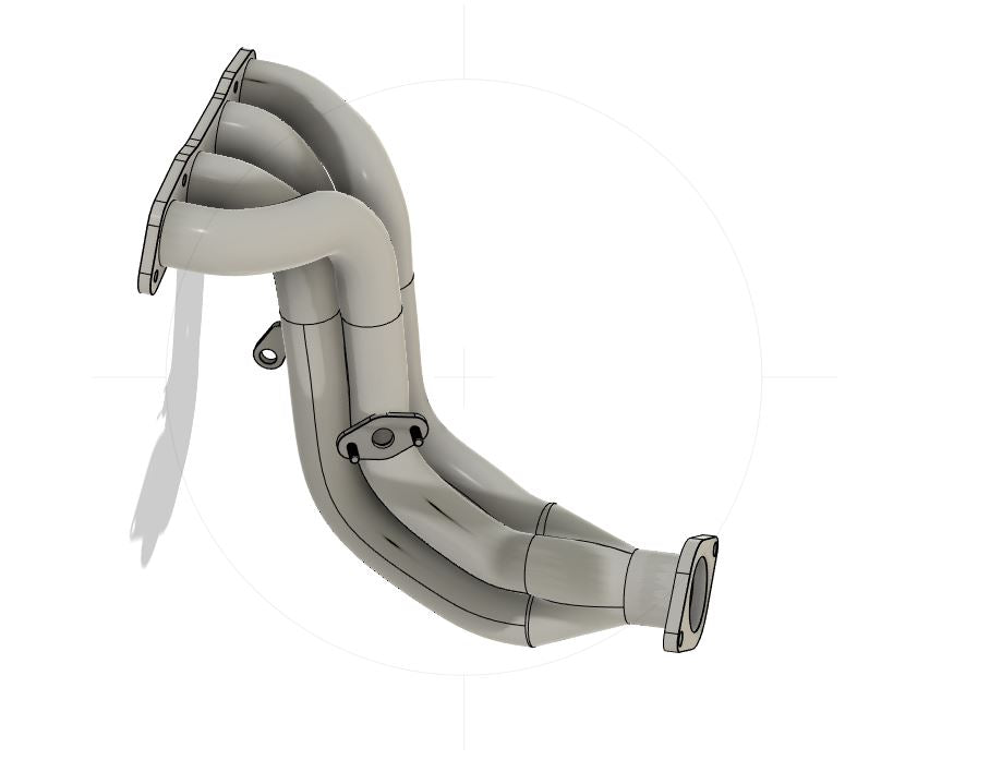 PLM Race Header Toyota Corolla 1ZZ-FE 1998 - 2002