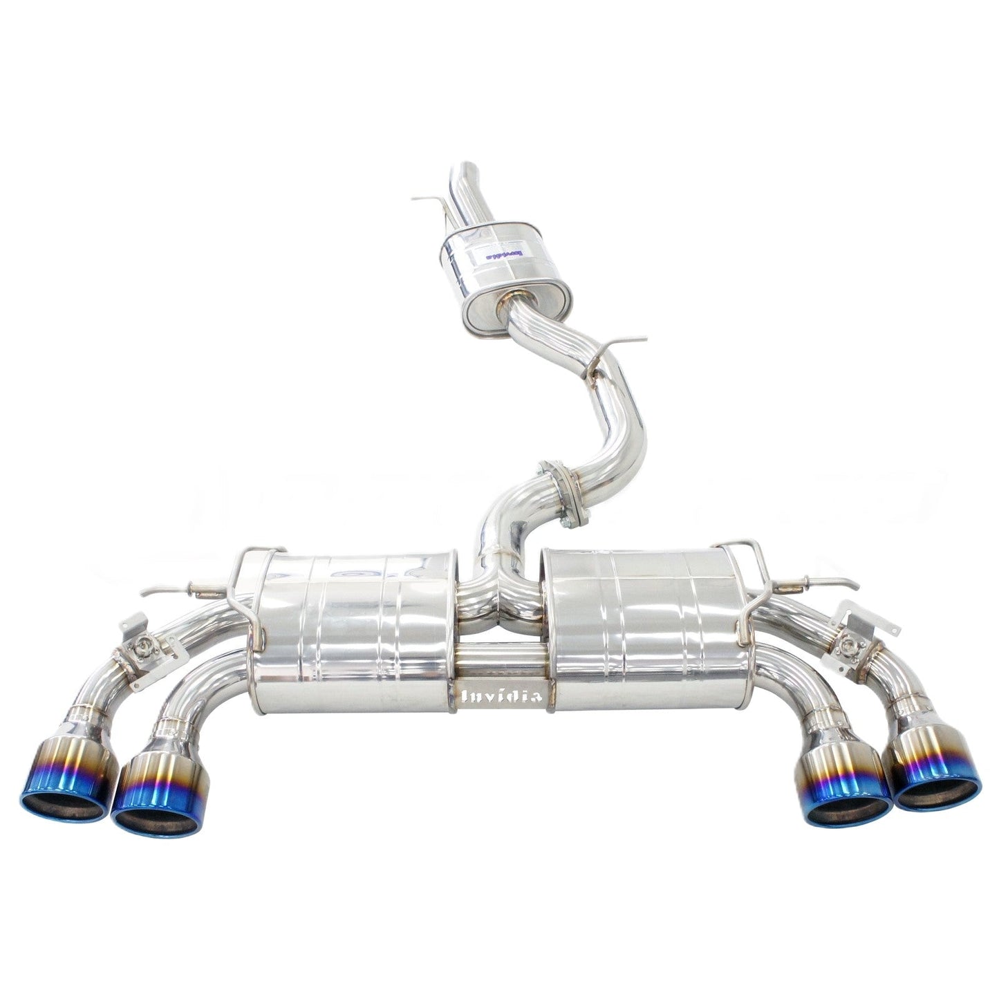 Invidia 22-Up VW GOLF-8R R400 Rolled Titanium tips Cat-back Exhaust