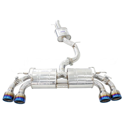 Invidia 22-Up VW GOLF-8R R400 Rolled Titanium tips Cat-back Exhaust