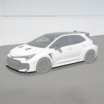 2025-Up GR Corolla GR Package Front Splitter Lip w/ Side Skirts