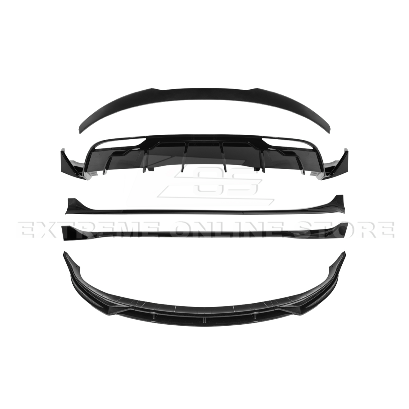 2024-Up Tesla Model 3 Sedan Track Style Body Kit - TSLA-COMBO-01