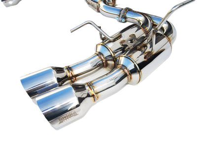 Invidia 11-14 Subaru WRX/STI Sedan Gemini R400 Quad S.S.Tips Cat-back Exhaust