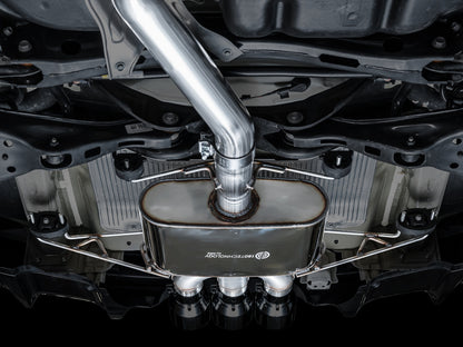 AWE Touring Edition Exhaust for DE5 Integra Type-S - Triple Diamond Black Tips