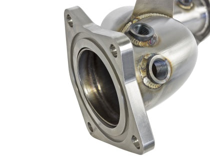 aFe Twisted Steel Down-Pipe (Race)