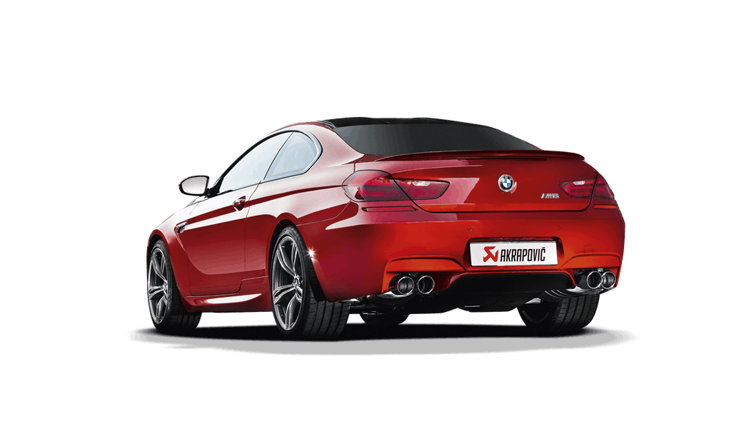 Akrapovic F12 / F13 M6 Evolution Exhaust System w/ Carbon Tail Pipe Set (Titanium)