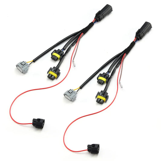 2021-2023 Toyota Tacoma with TRD Full LED Headlights AlphaRex Headlights Converters