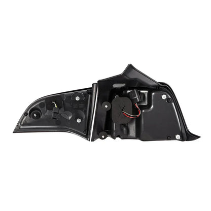 AlphaRex (PRO-Series) 2022-2023 Tesla Model-3/2020-2024 Tesla Model-Y (U.S. Model with Stock Amber Turn Signal) LED Tail Lights Jet Black