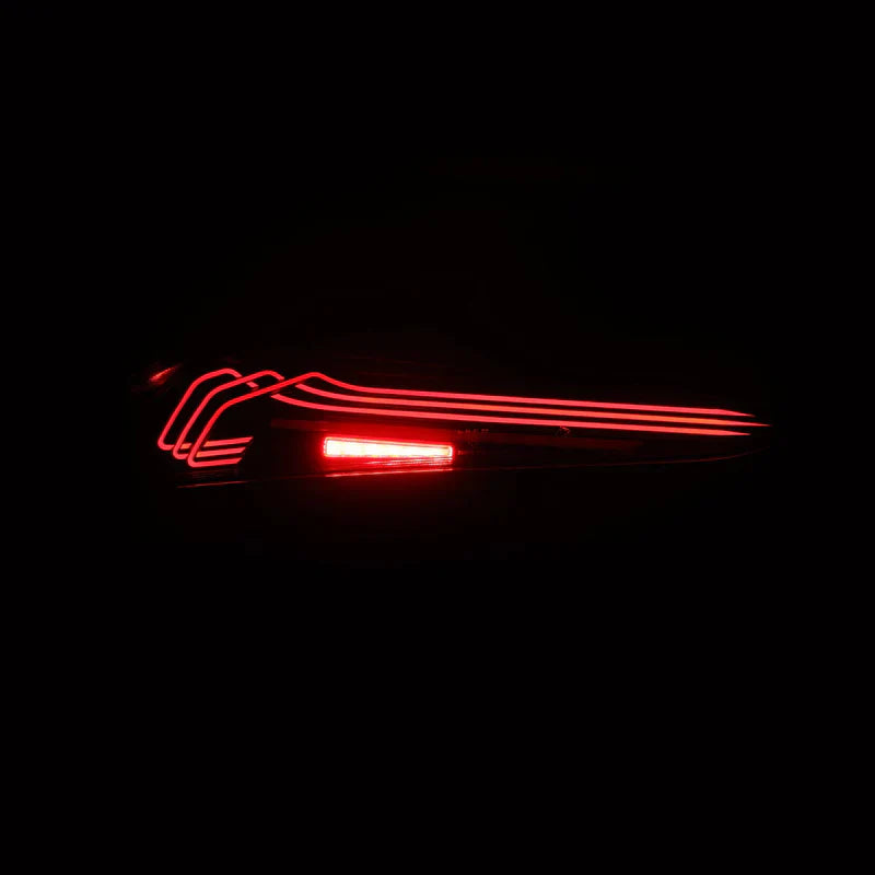 AlphaRex (LUXX-Series) 2020-2025 Toyota Supra CSL Laser LED Tail Lights - Alpha Black